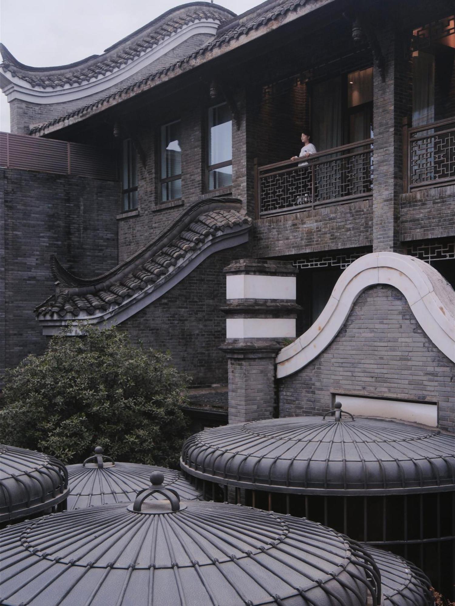Guanyin Yiyuntai Hotel Çengdu Dış mekan fotoğraf